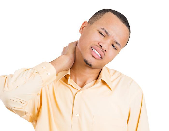 How does osteoarthritis affect the neck